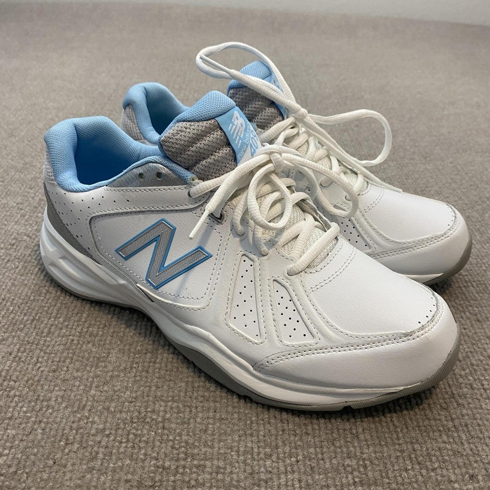 New Balance 409 Shoes Womens Size 11 White Walking Cushioned WX409WB3 Sneakers